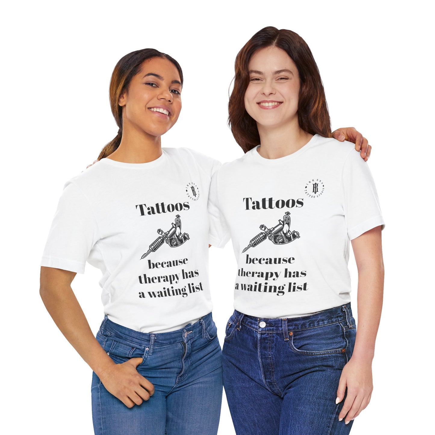Tattoos Therapy Unisex Jersey Tee
