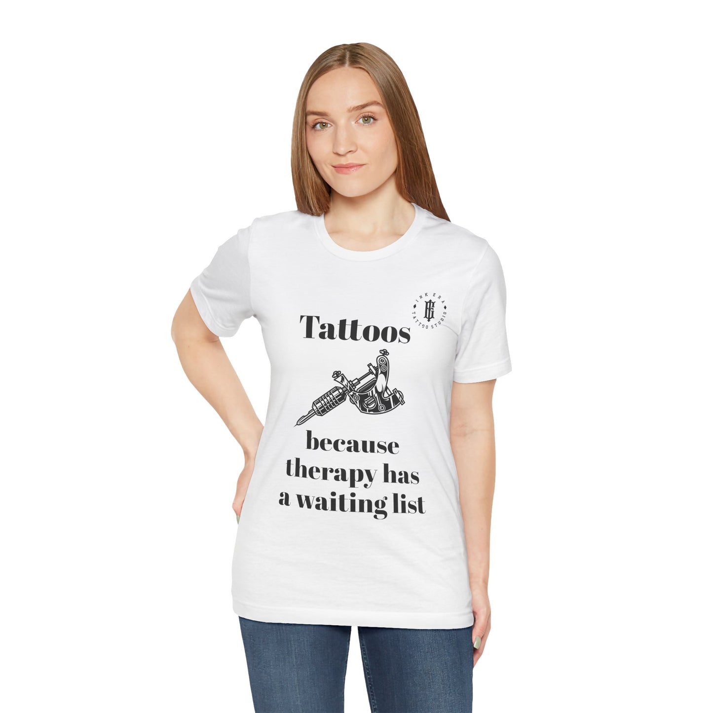 Tattoos Therapy Unisex Jersey Tee