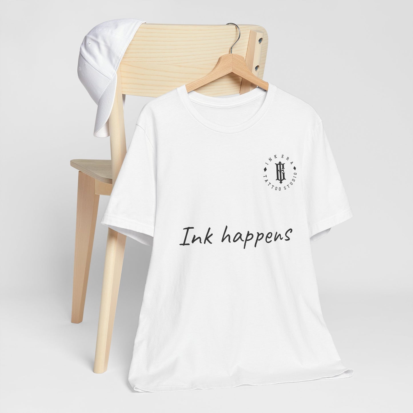 Ink Happens Unisex Jersey Tee - Casual Style for Tattoo Lovers